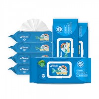 Custom Wet Baby Wipes 100% Biodegradable Baby's Wipes