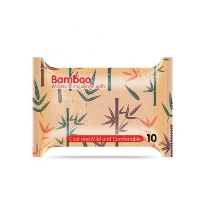 Custom Bamboo Facial Wipes Kraft Paper Bamboo Wipes Naturals Bamboo Sensitive Wipes